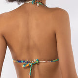 Bikini triangolo con coppe imbottite estraibili - MJ16