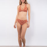 Slip bikini con coulisse - CARAMELLO - SV14