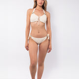 Bikini a triangolo non imbottito con ferretto invisibile - BURRO - UO01