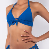 Bikini a triangolo alto con coppe imbottite estraibili - BLUETTE - UO05