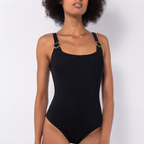 Costume intero olimpionico - NERO - UO21