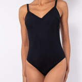Costume intero con coppe imbottite estraibili - NERO - UO23