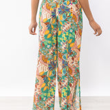 Pantalone lungo con spacchi - MJ62