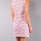 Camicia da Notte Serafino Corta in Cotone Bouquet - FUXIA - NB28