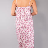 Camicia da Notte Lunga Spallina - FUXIA - NB29