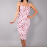 Camicia da Notte Lunga Spallina - FUXIA - NB29