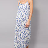 Camicia da Notte Lunga Spallina - DENIM - NB29