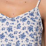 Camicia da Notte Lunga Spallina - DENIM - NB29
