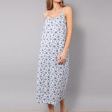 Camicia da Notte Lunga Spallina - DENIM - NB29