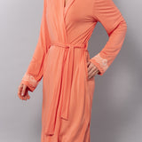 Vestaglia Incrociata Corta in Viscosa - PESCA - PR70