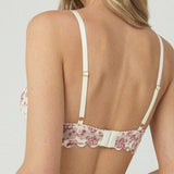 Reggiseno Triangolo in Tulle Bouquet con Coppe Imbottite - FUXIA - NB21