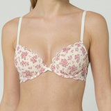 Reggiseno Push-up in Tulle Bouquet con Ferretto - FUXIA - NB24