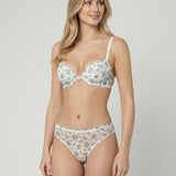 Slip in Tulle Bouquet - DENIM - NB31