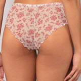 Culotte a brasiliana in Tulle Bouquet - FUXIA - NB34