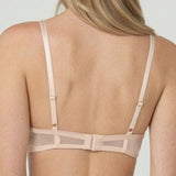 Reggiseno Triangolo in Pizzo non Imbottito - AZZURRO - PR20