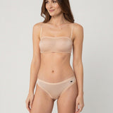 Fascia non imbottita con ferretto invisibile in tulle - CIPRIA - SP26