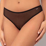 Slip in Tulle - NERO - SP31