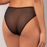 Slip in Tulle - NERO - SP31