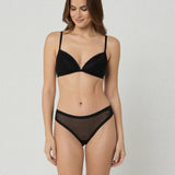 Brasiliana in tulle - NERO - SP35