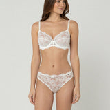 Reggiseno francese con ferretto in pizzo - MILK - WF22