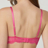 Reggiseno con coppe graduate in pizzo - FUXIA - WF23