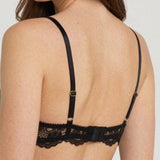 Push-up con ferretto in pizzo - NERO - WF24