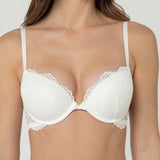 Push-up con ferretto in pizzo - MILK - WF24