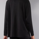 Felpa con Zip - NERO - CL51