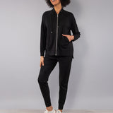 Felpa con Zip - NERO - CL51