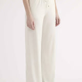 Pantaloni Ampi Viscosa - MILK - CL60
