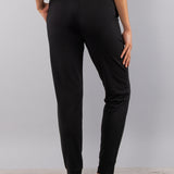 Pantaloni Jogger Viscosa - NERO - CL61