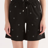Shorts con Strass - NERO - CL62