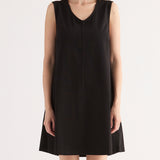 Abito Corto Smanicato Escape - NERO - ES80