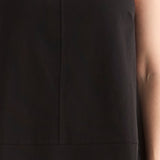 Abito Corto Smanicato Escape - NERO - ES80
