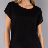 Blusa Viscosa Fresh - NERO - FD46