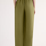Pantaloni Lunghi Ampi Viscosa Fresh - SALVIA - FD60
