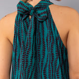 Abito Midi Scollo All'Americana Island - OTTANIO - IS84