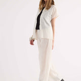 Pantaloni Lunghi Cotone Floreale - VARIANTE UNICA - MR60