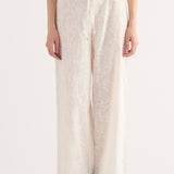 Pantaloni Lunghi Cotone Floreale - VARIANTE UNICA - MR60