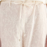 Pantaloni Lunghi Cotone Floreale - VARIANTE UNICA - MR60