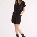 Shorts Cotone Safari - NERO - SA62