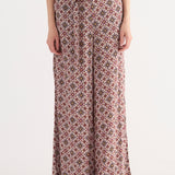 Pantaloni Ampi con Stampa Geometrica - VARIANTE UNICA - SO60