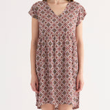 Abito Corto con Stampa Geometrica - VARIANTE UNICA - SO80