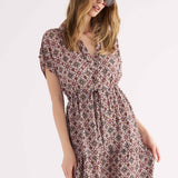 Abito Midi con Stampa Geometrica - VARIANTE UNICA - SO84