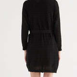 Cardigan con Cintura Tricot