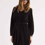 Cardigan con Cintura Tricot
