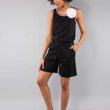 Shorts Sportivi in Modal - NERO - SU62