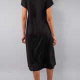 Abiti Midi Modal con Spilla Fiore - NERO - SU84