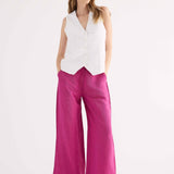 Pantaloni Lunghi Lino Viscosa - IBISCUS - SW60
