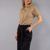 Bermuda con Cintura - NERO - TC63